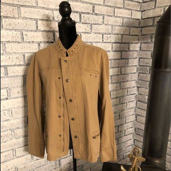 i.e.  Khaki Women’s Casual Jacket - Picture 9 of 10